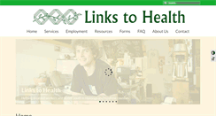 Desktop Screenshot of linkstohealth.ca