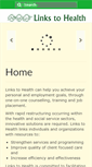 Mobile Screenshot of linkstohealth.ca